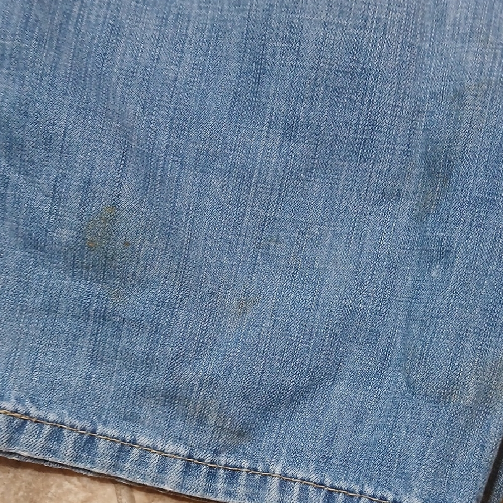 Levi's Style 569 Straight Blue Denim Jeans - Picture 5 of 7